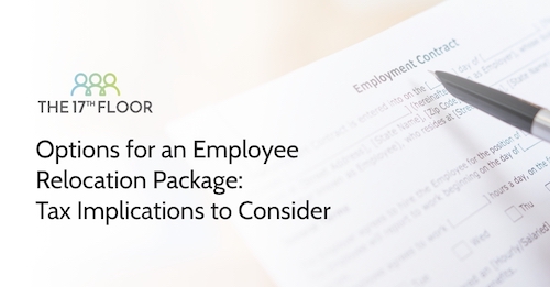 Options for an Employee Relocation Package: Tax Implications to Consider
